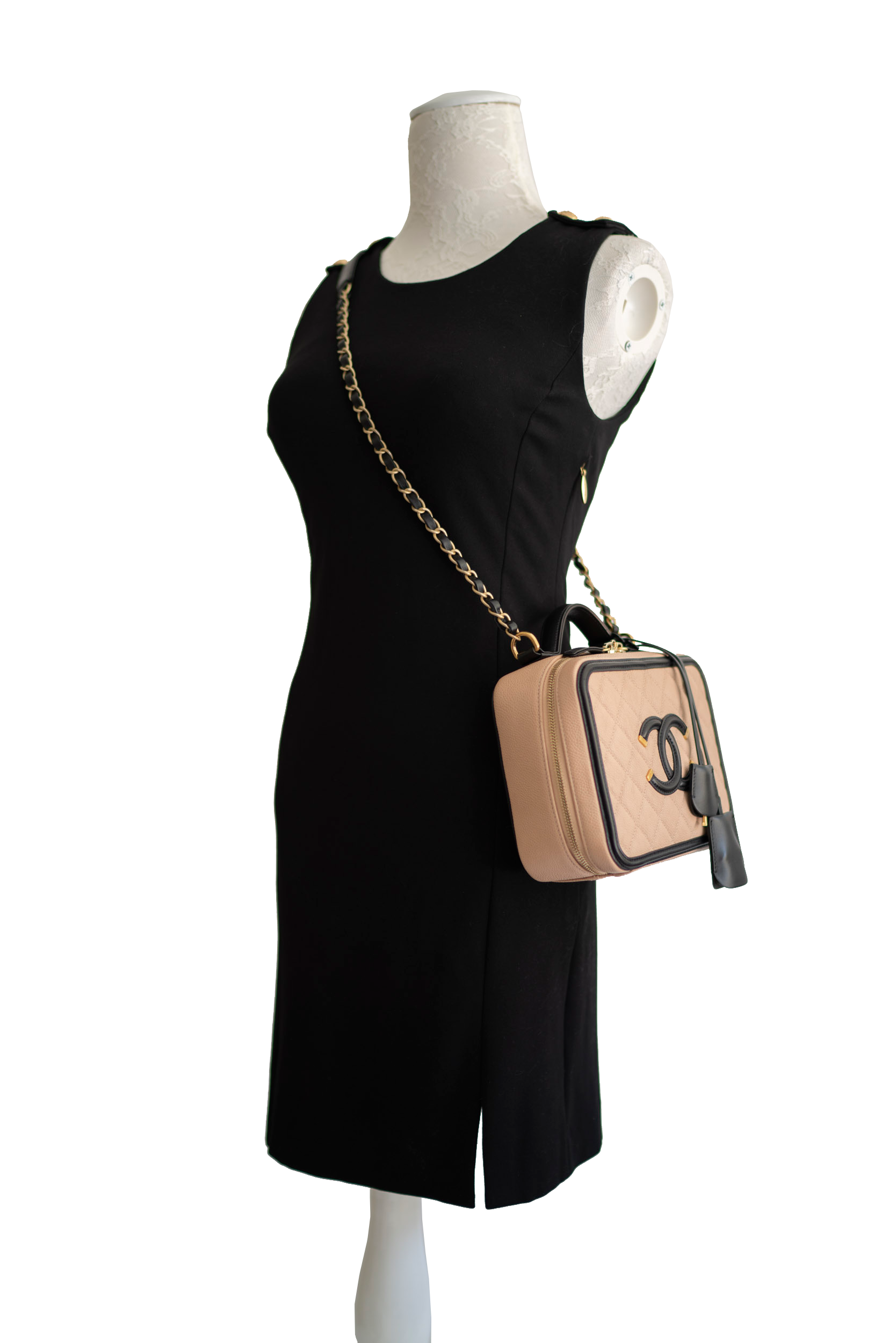 Medium CC Filigree Vanity Case - Image 5