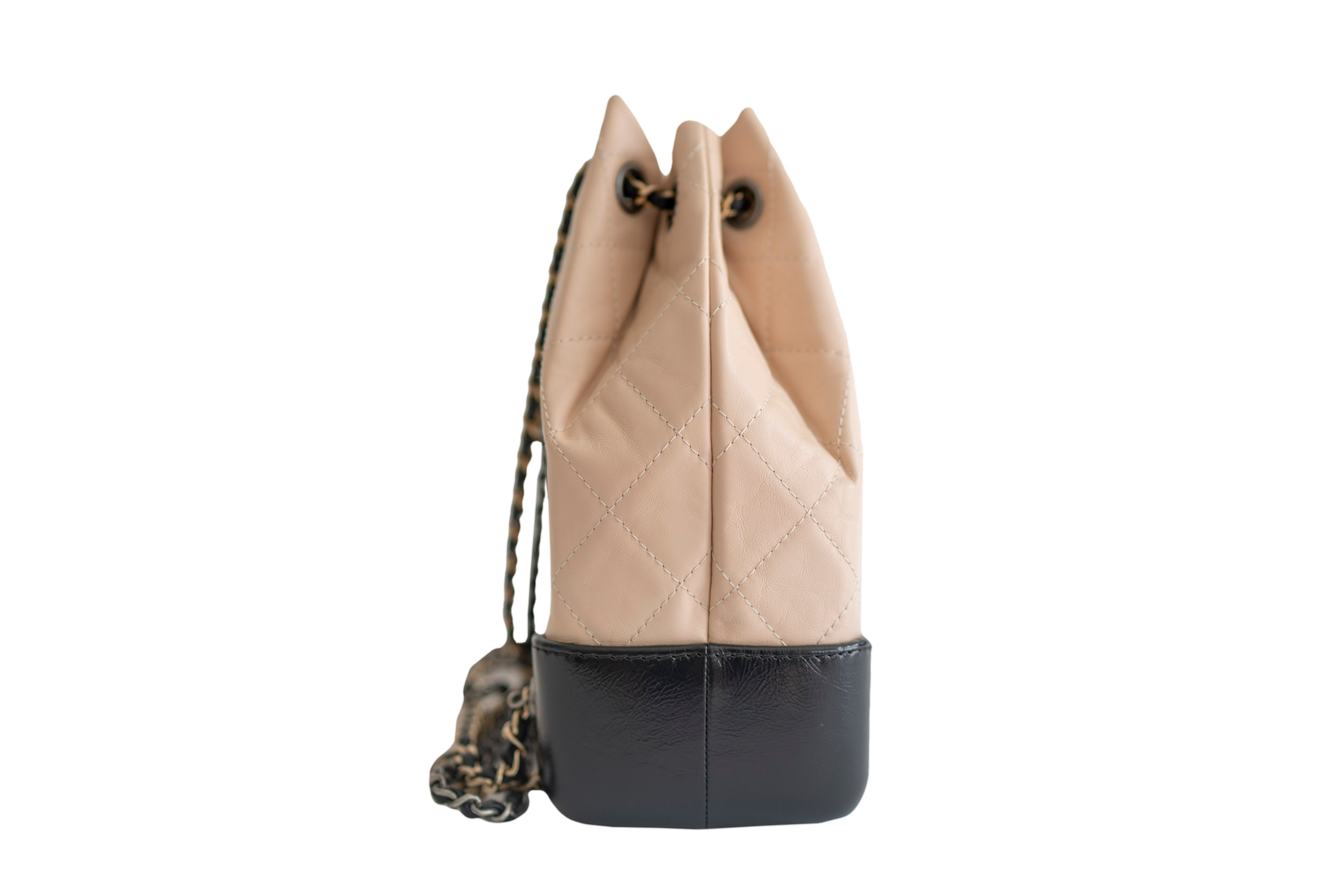 chanel-beige-and-black-crumpled-calfskin-leather-gabrielle-backpack-2