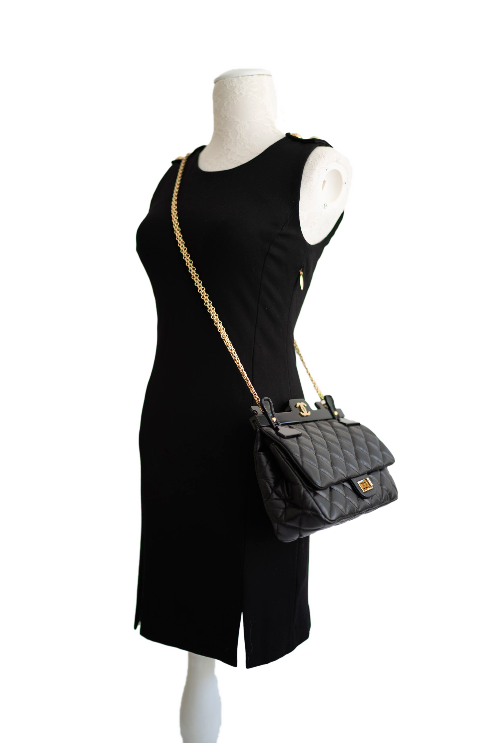 chanel-black-crinkled-calfskin-leather-2-55-reissue-hanger-flap-bag-5