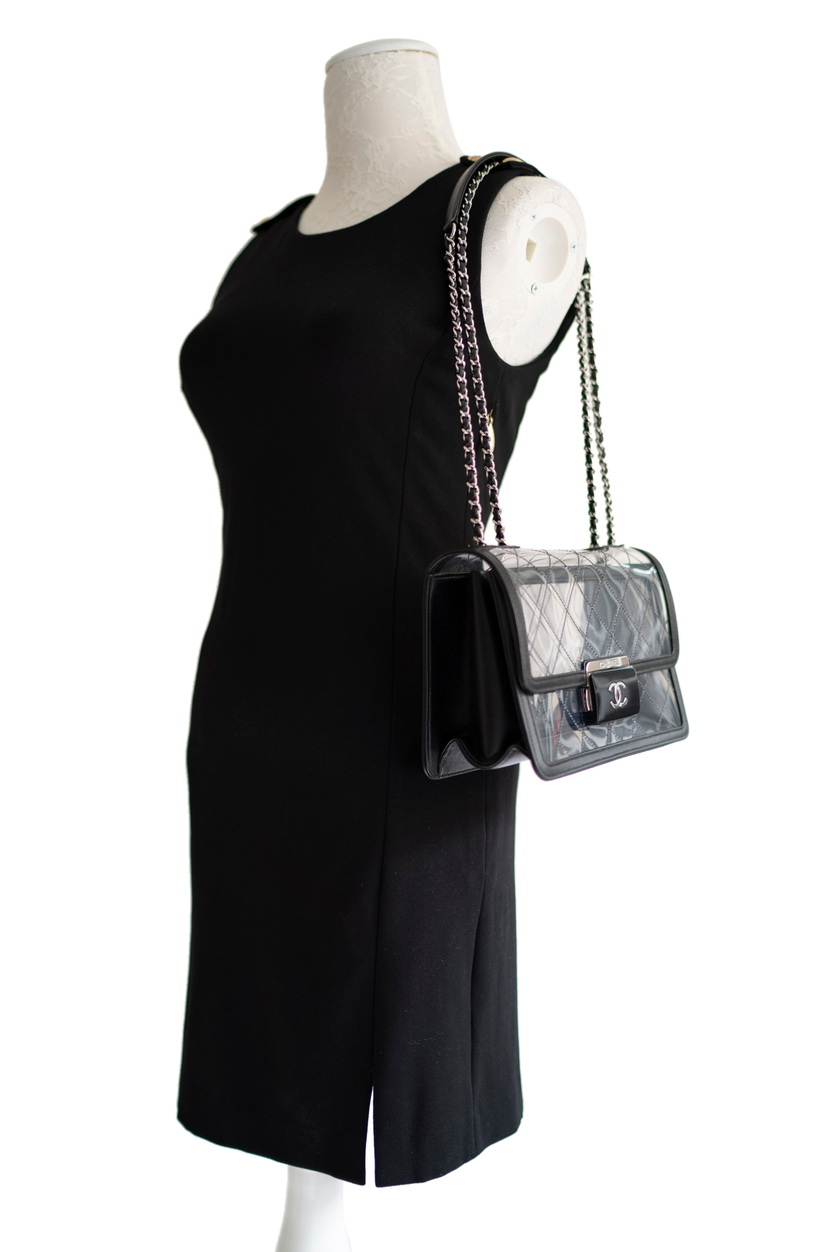 Luxury Purse Rental Online |Transparent Flap Bag » By Chanel