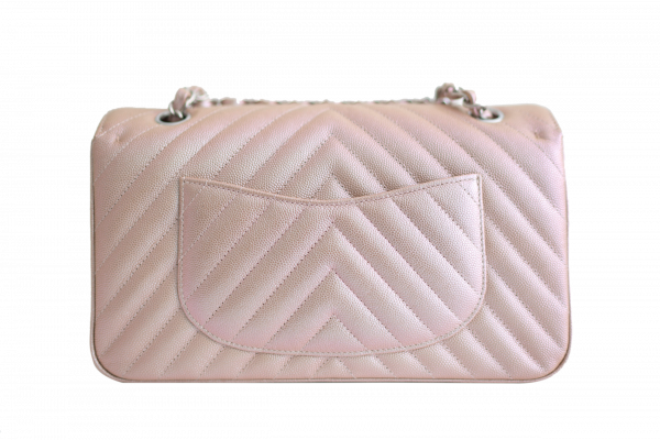 Classic Medium Chevron Double Flap Bag | Rent Chanel Bag
