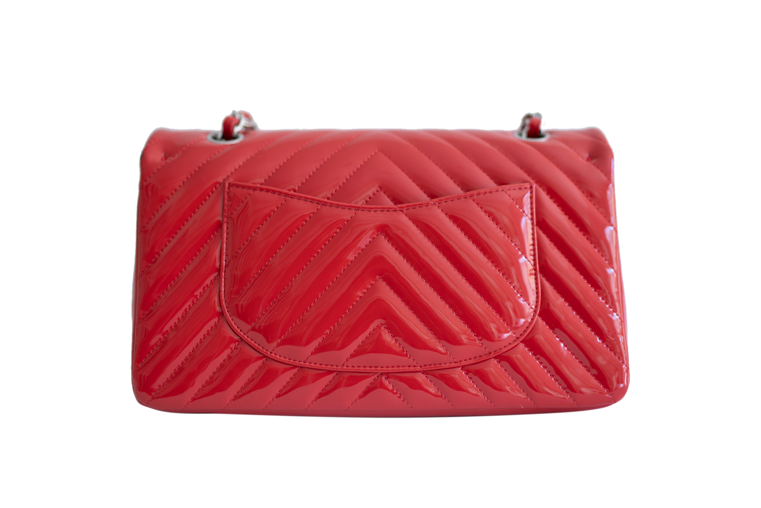 Classic Medium Chevron Double Flap Bag - Image 3
