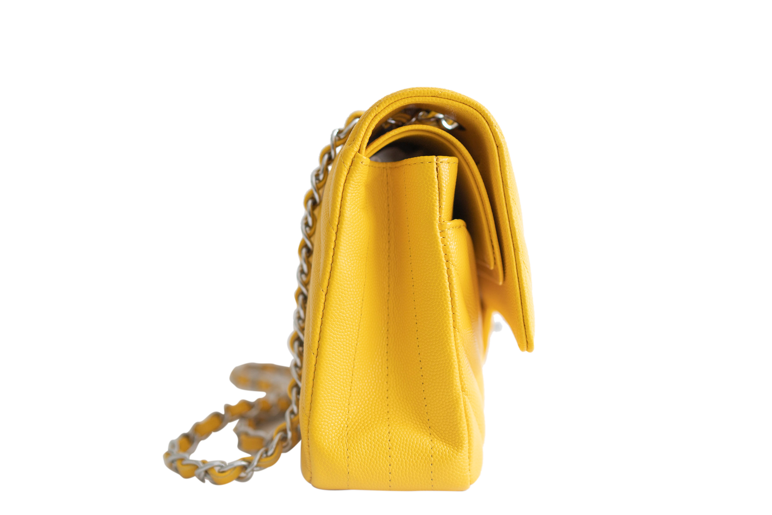 Classic Medium Chevron Double Flap Bag - Image 2