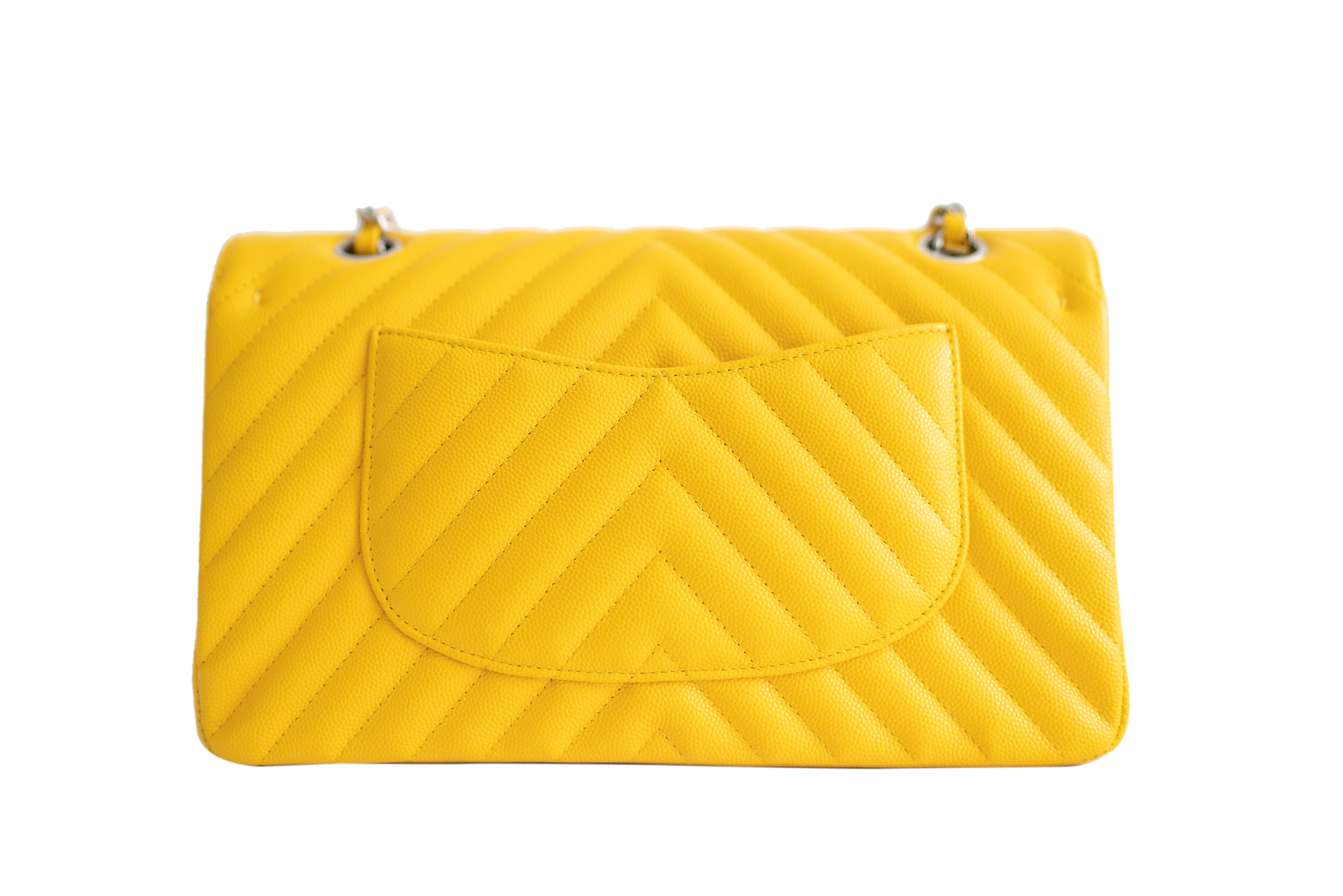 Classic Medium Chevron Double Flap Bag - Image 3