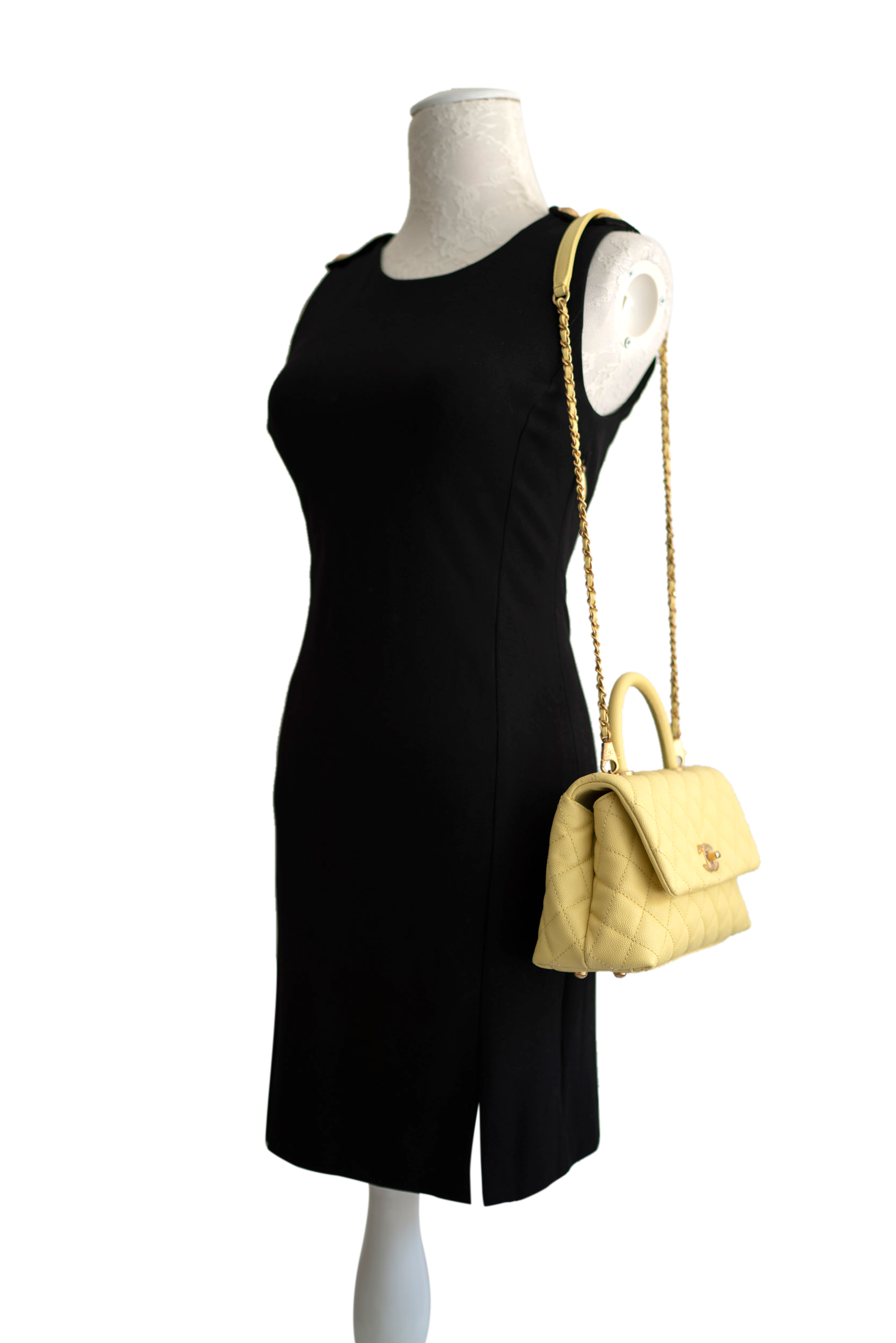 Mini Coco Handle Flap Bag - Image 4