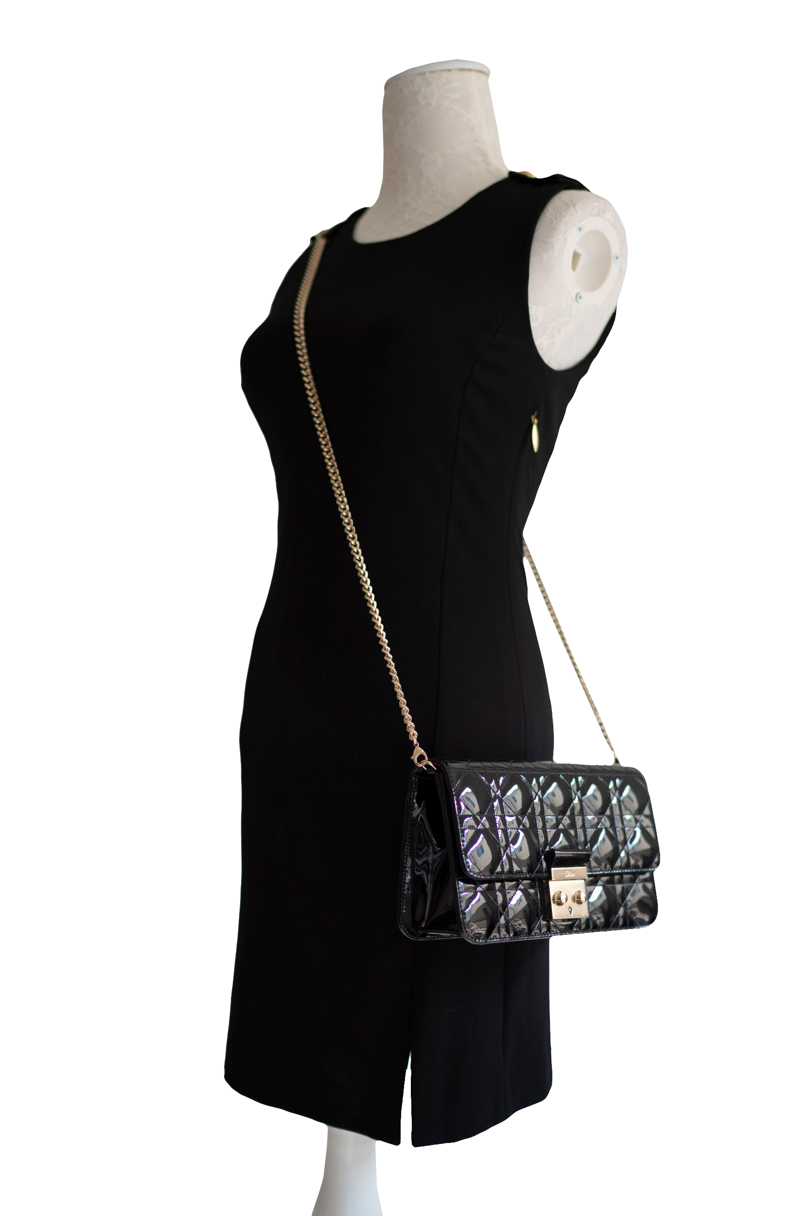 christian-dior-black-patent-cannage-calfskin-miss-dior-promenade-pouch-bag-5
