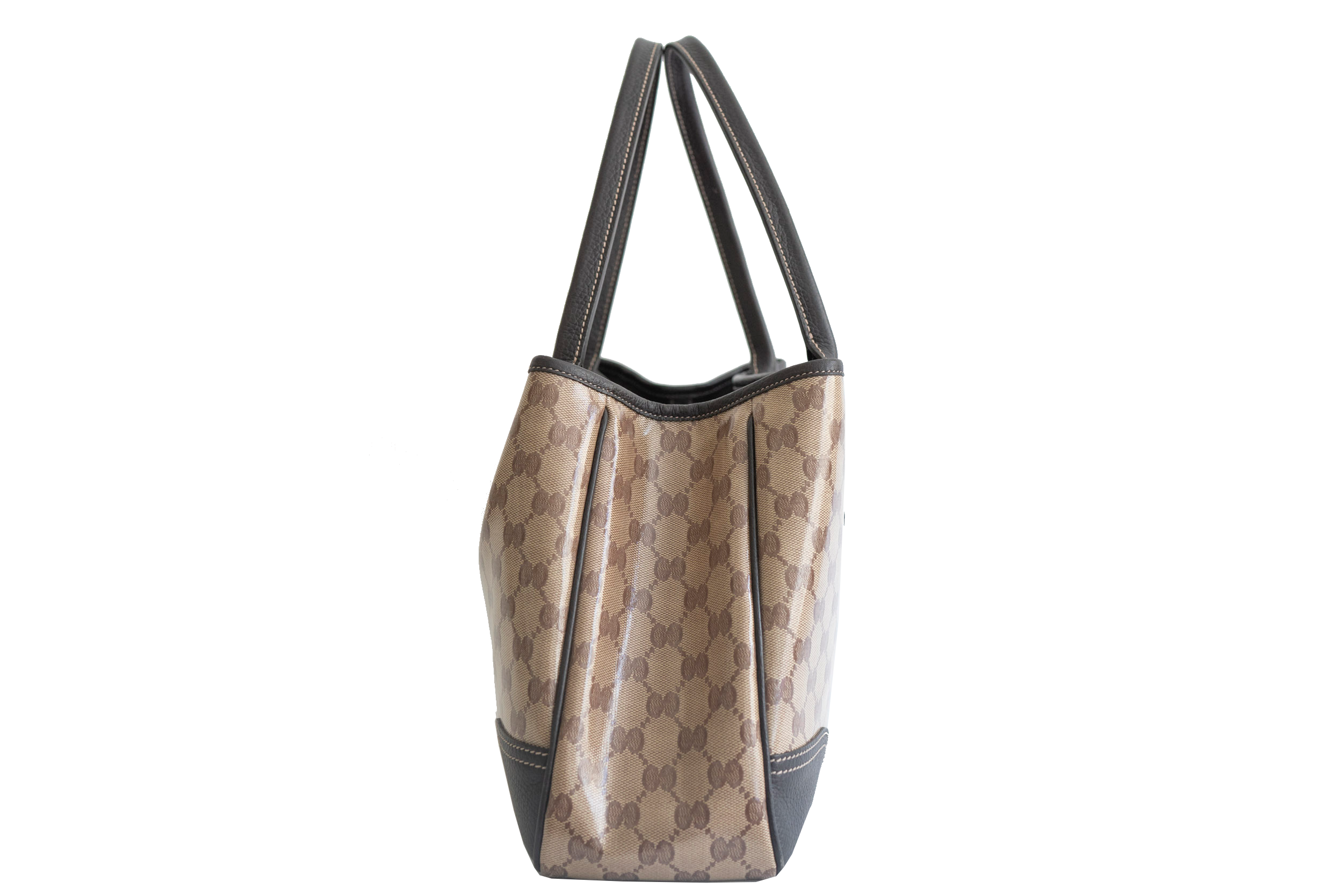 gucci-beige-ebony-and-green-and-red-web-pvc-canvas-shoulder-tote-bag-3