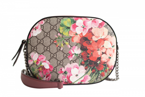 gucci purse with flowers