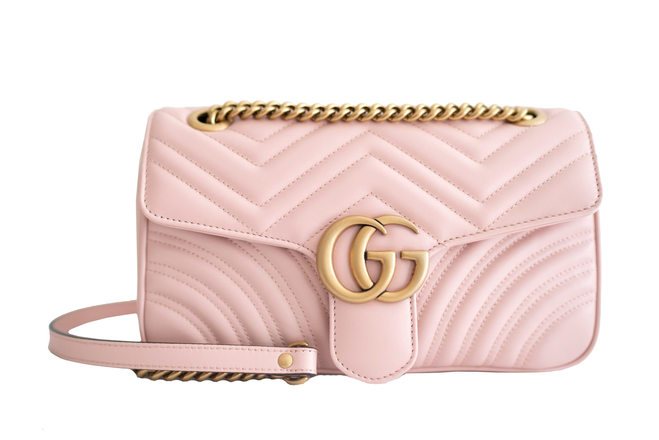 Gucci Calfskin Matelasse Mini GG Marmont 2.0 Bucket Bag Dusty Pink –  STYLISHTOP