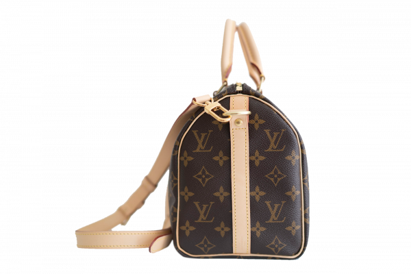 Louis Vuitton Monogram Canvas Speedy 25 Bandouliere Bag Louis Vuitton